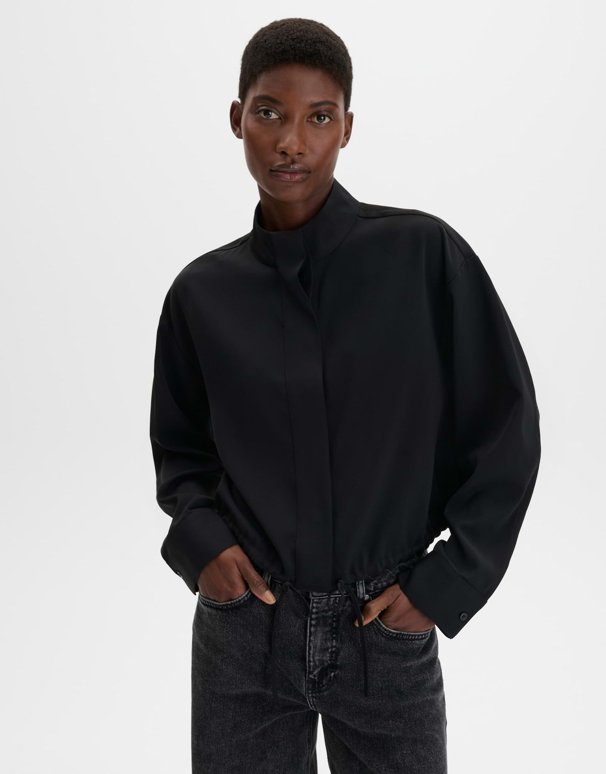 Someday Damen Blusen Black