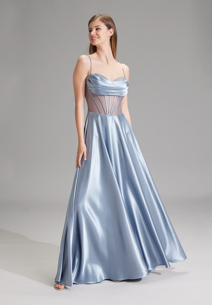 Swing Damen Kleider  Sky Blue