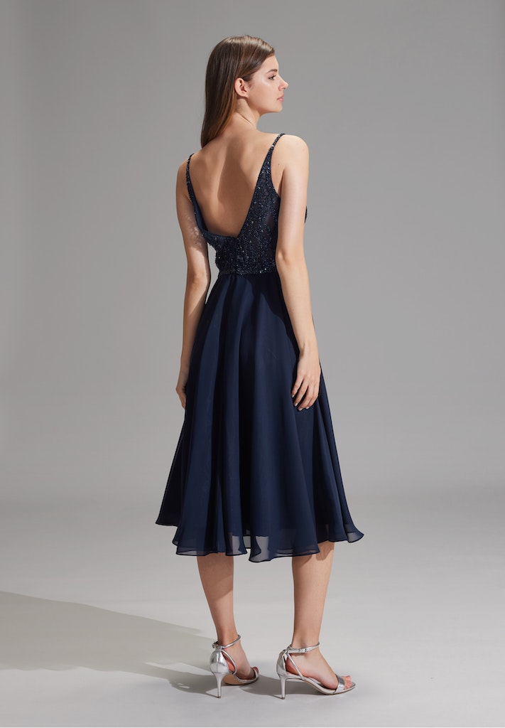 Swing Damen Kleider  Navy