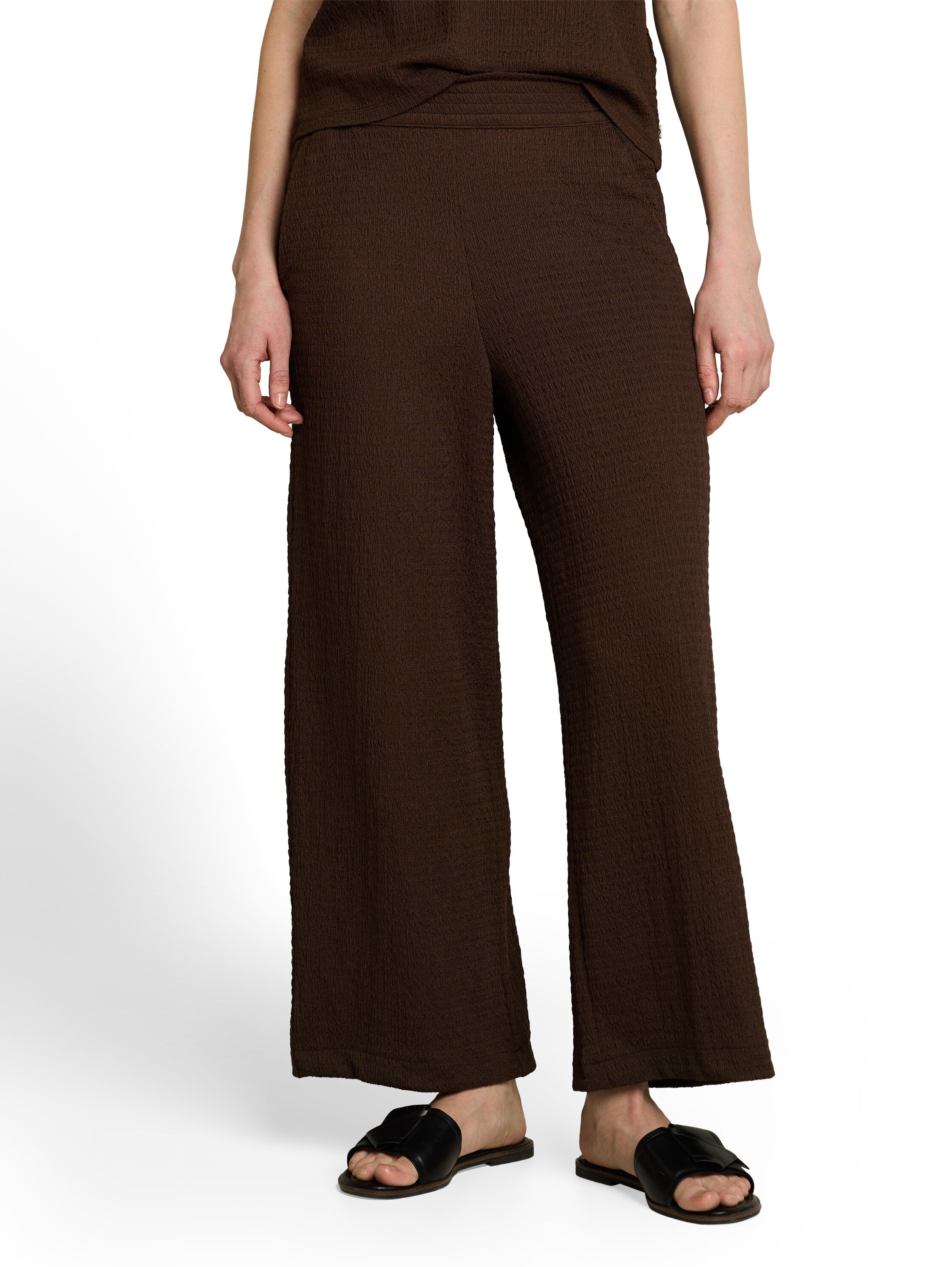 Tom Tailor denim Damen Hosen Cool Dark Brown
