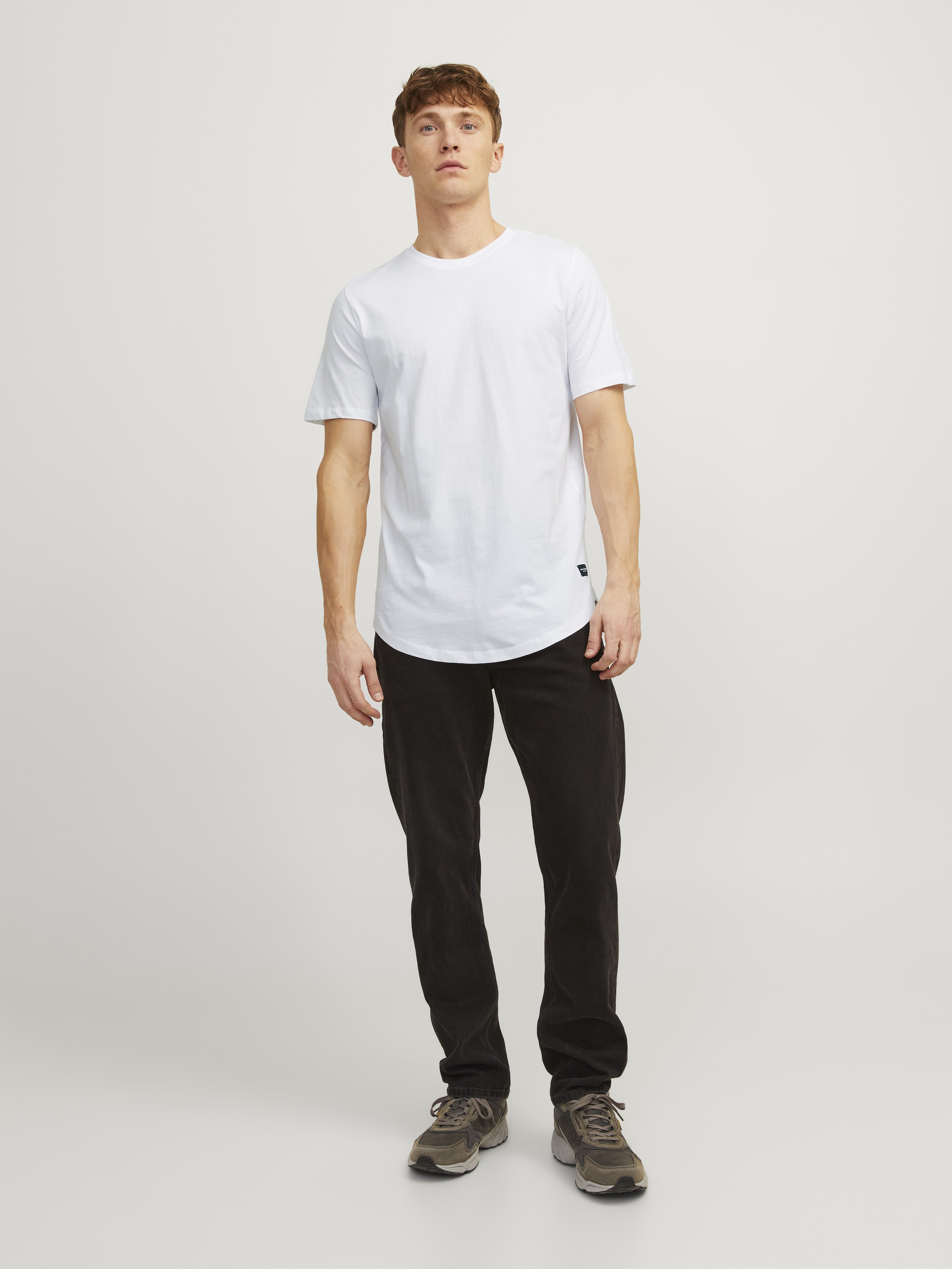 Jack & Jones Herren T-Shirts kurz White/Reg