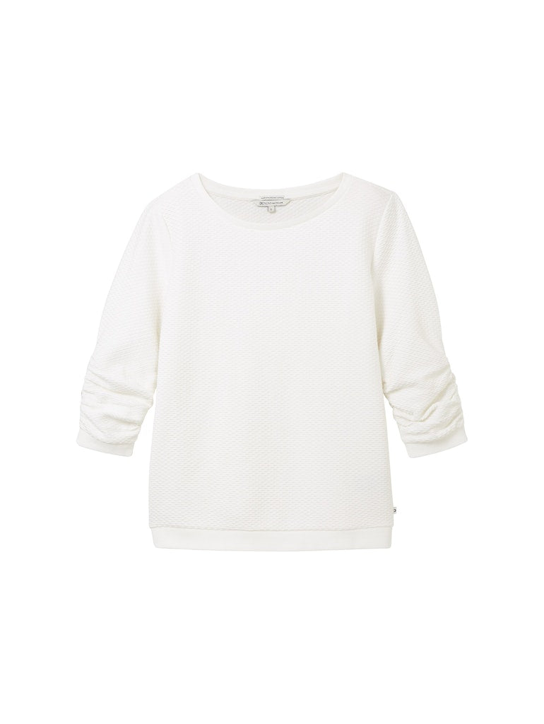 Tom Tailor denim Damen Sweatshirts Off White