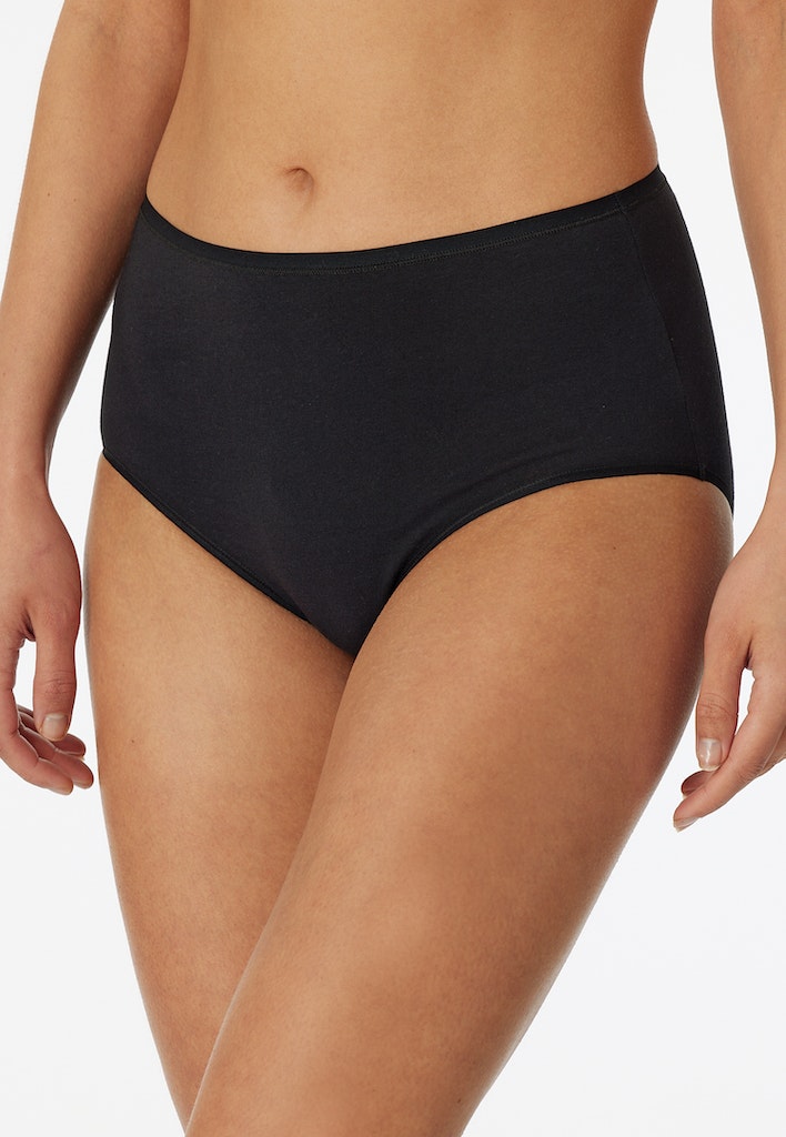 Schiesser Slip Schwarz