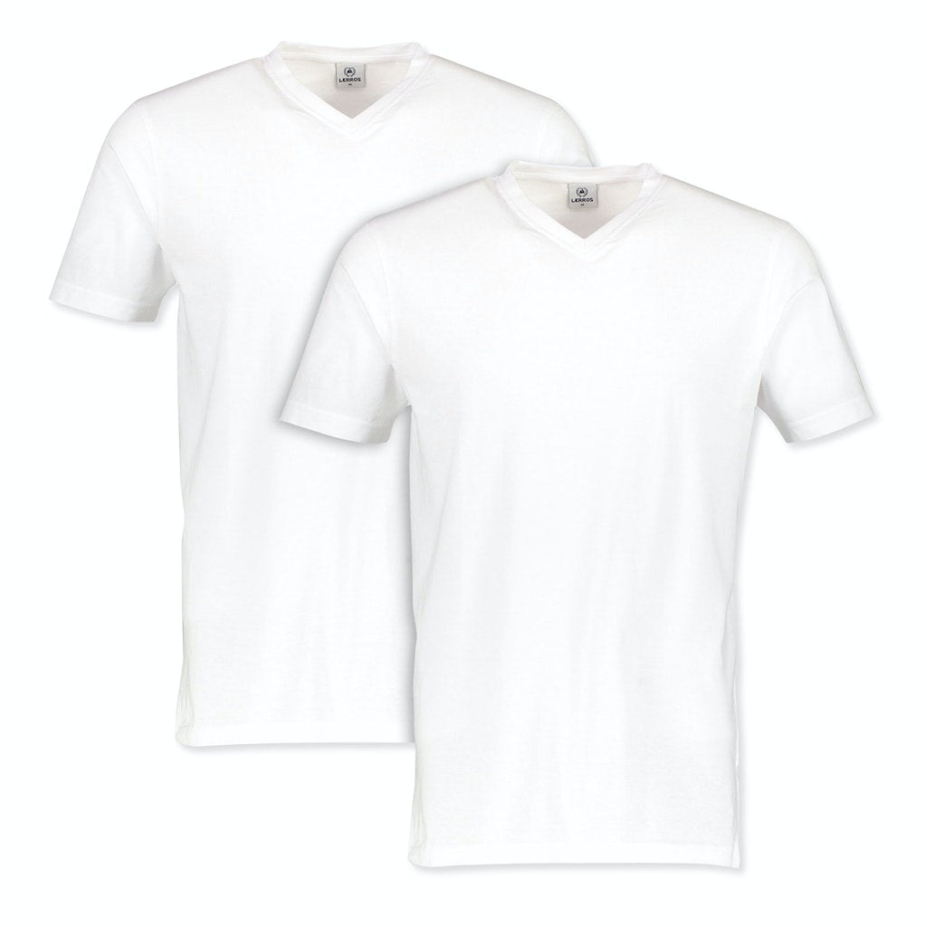 Lerros Herren T-Shirts kurz White