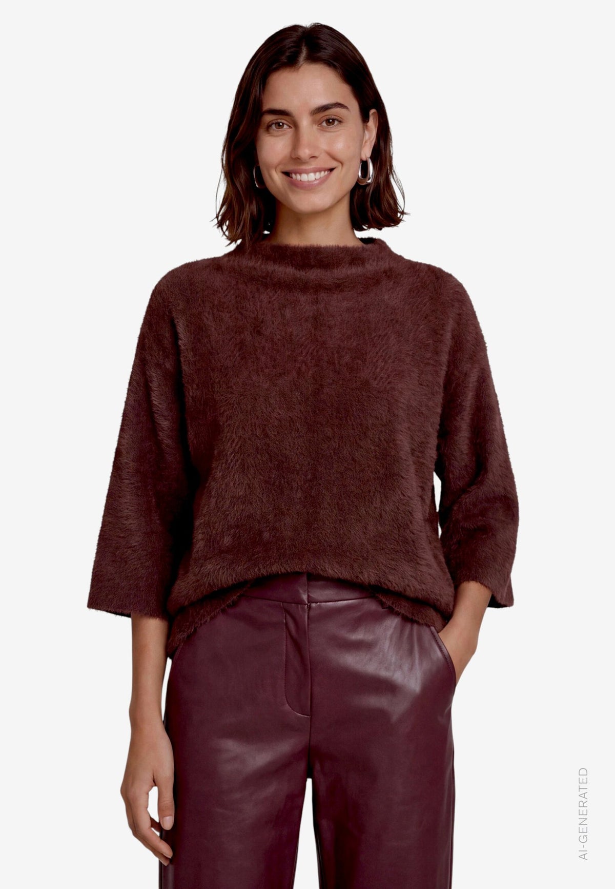 Zero Damen Sweatshirts Black/Brown