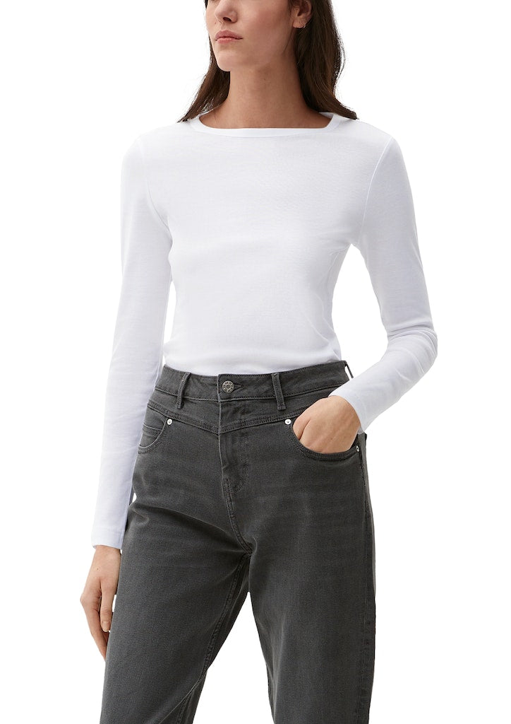 S. Oliver red Damen T-Shirts White