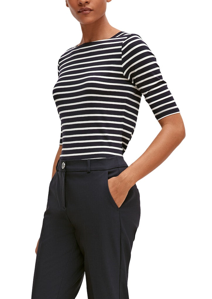 Comma Damen T-Shirts Blue