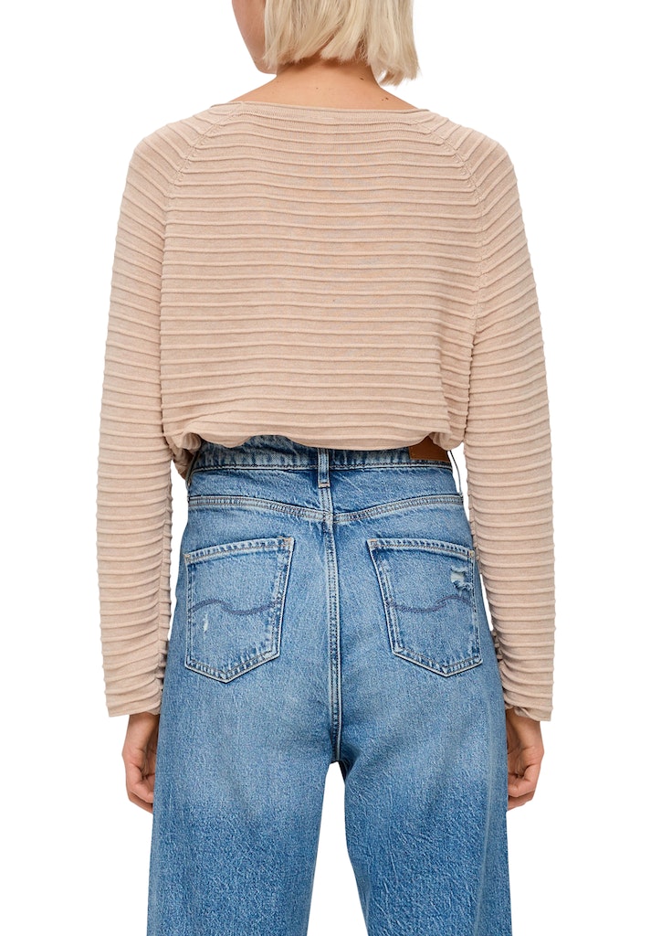 QS by S.Oliver Damen Pullover Brown