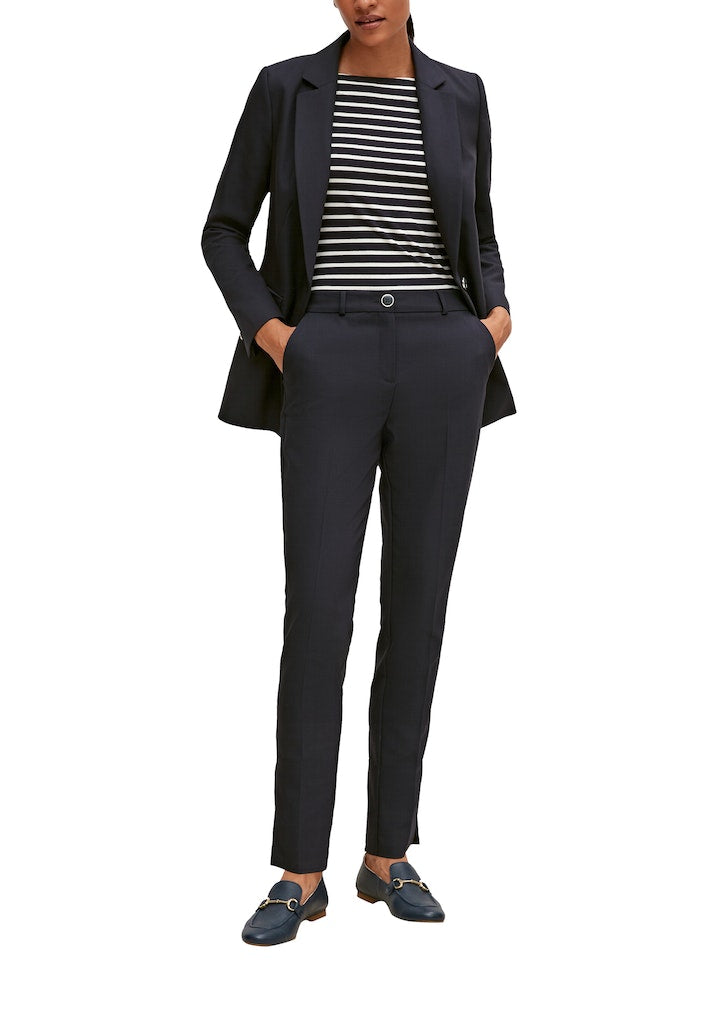 Comma Damen T-Shirts Blue