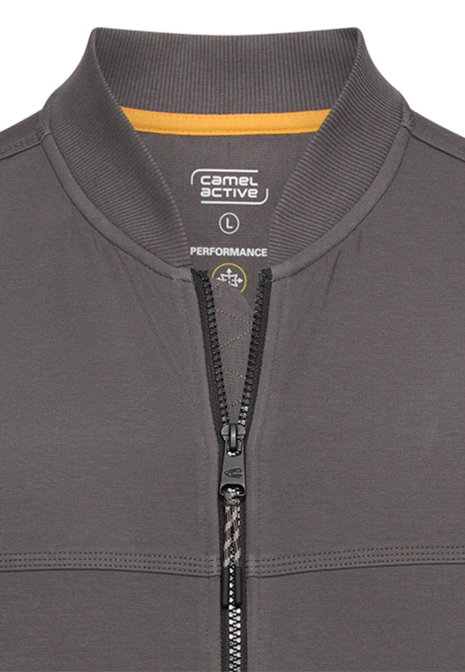 Camel active Herren Sweatjacken  Gunmetal