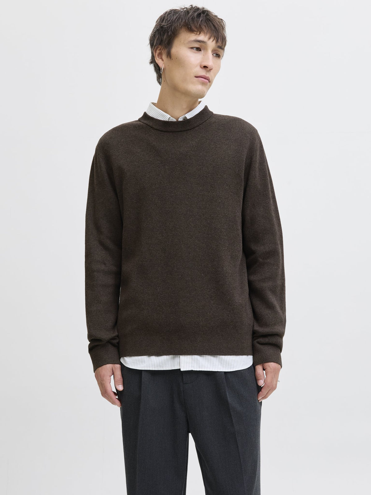 Jack & Jones Herren Pullover Delicioso/Melan