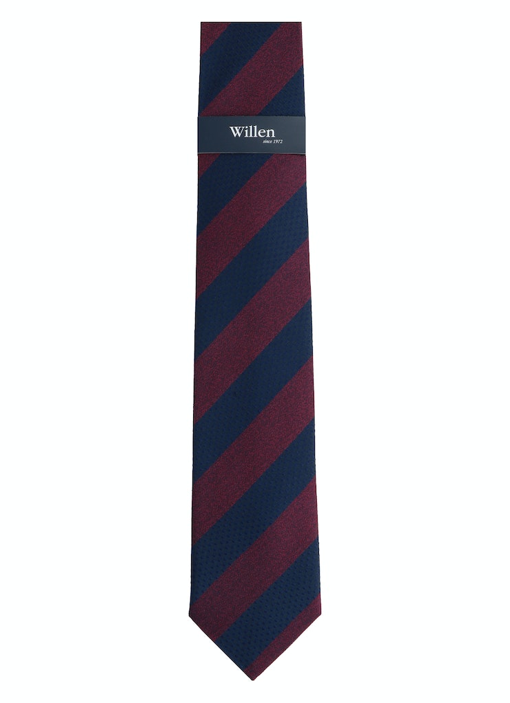 Willen Herren Krawatten & Schleifen Bordeaux