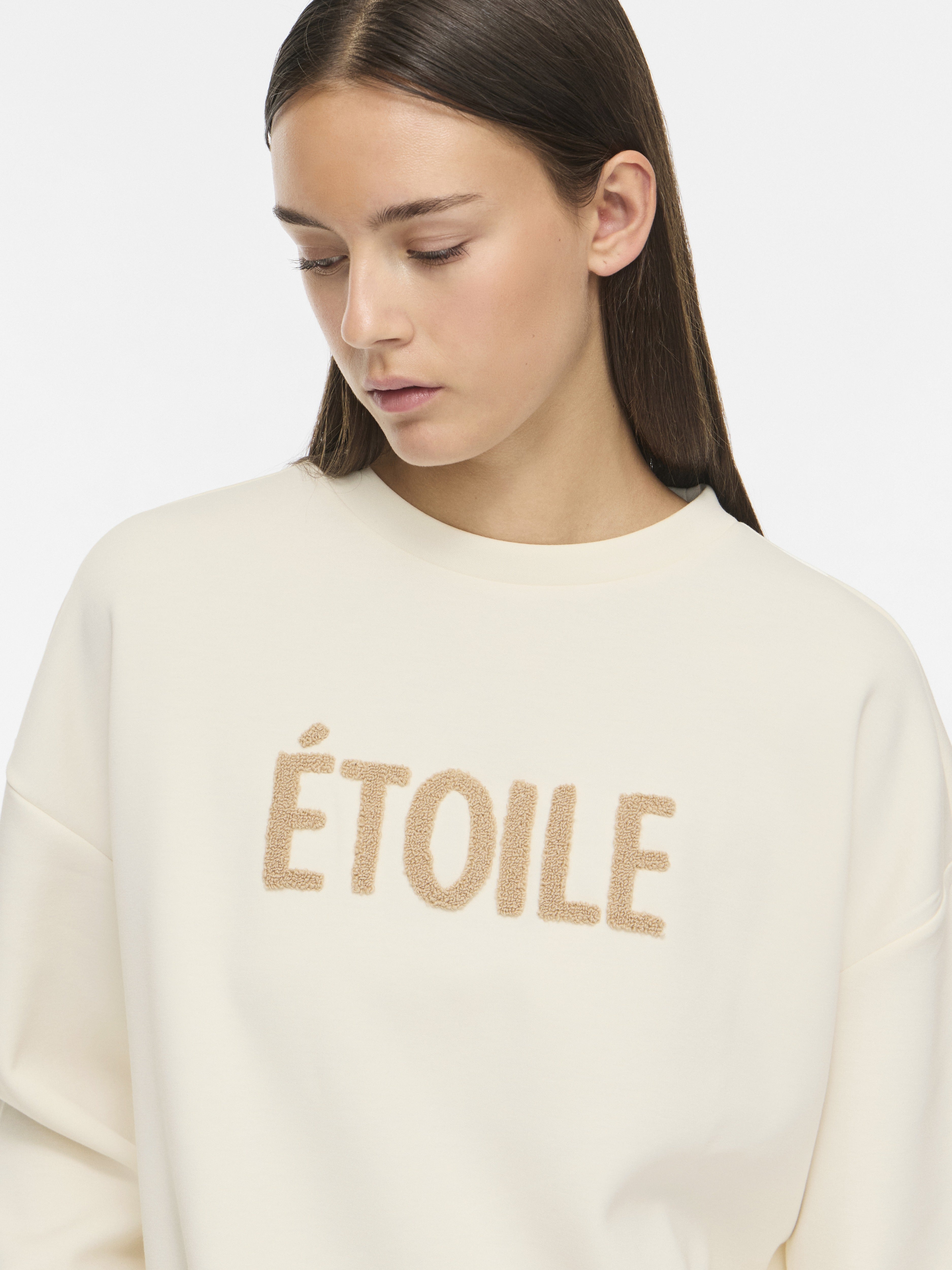 Vila Damen Sweatshirts Birch/Nomad
