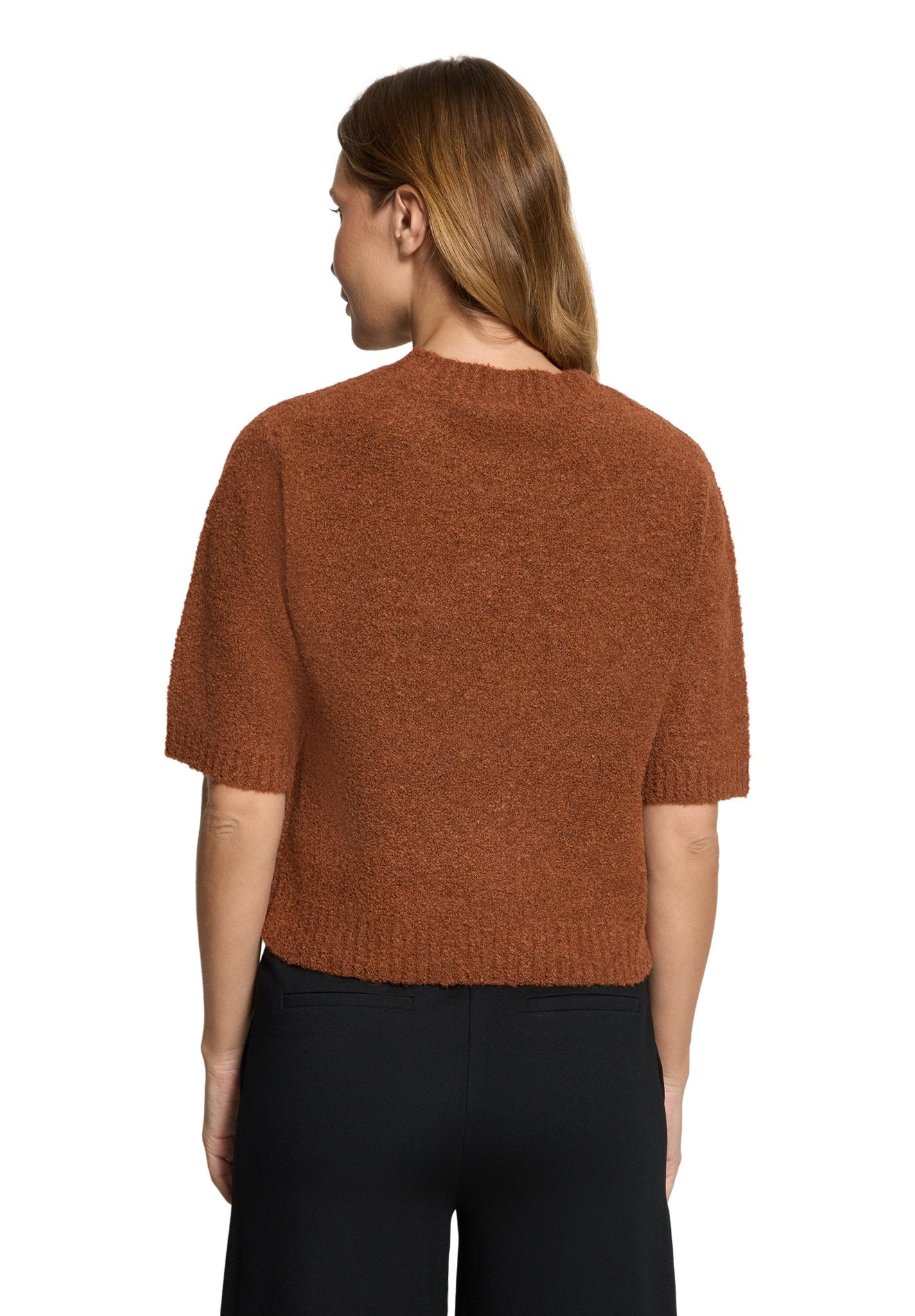 Betty & Co Damen Pullover Dark Brown Mela