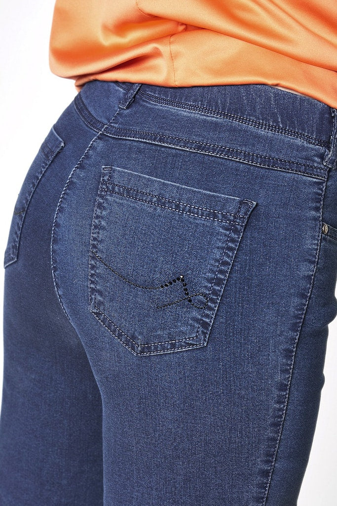 Toni Dress Damen Hosen Midblue