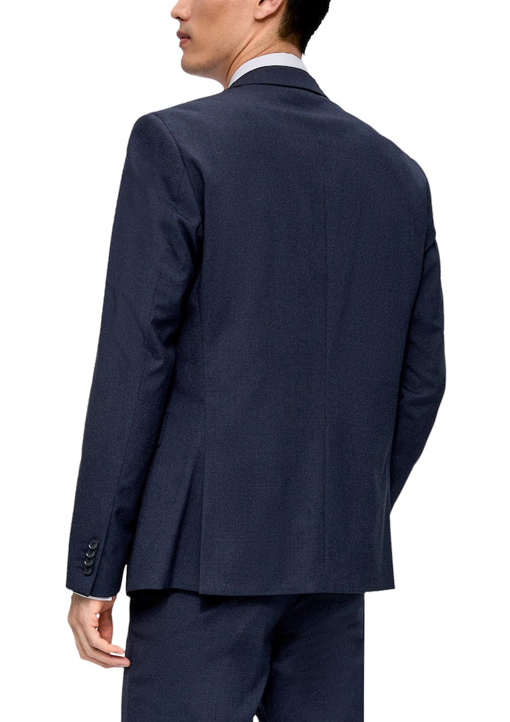 S. Oliver black Herren Sakkos Blue