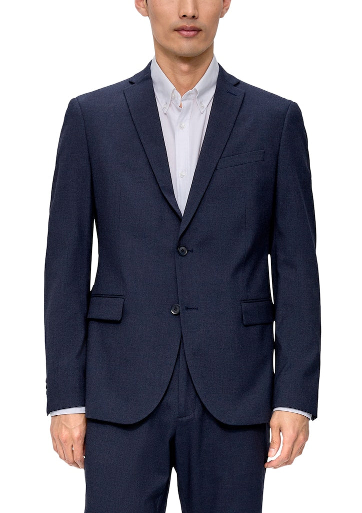 S. Oliver black Herren Sakkos Blue