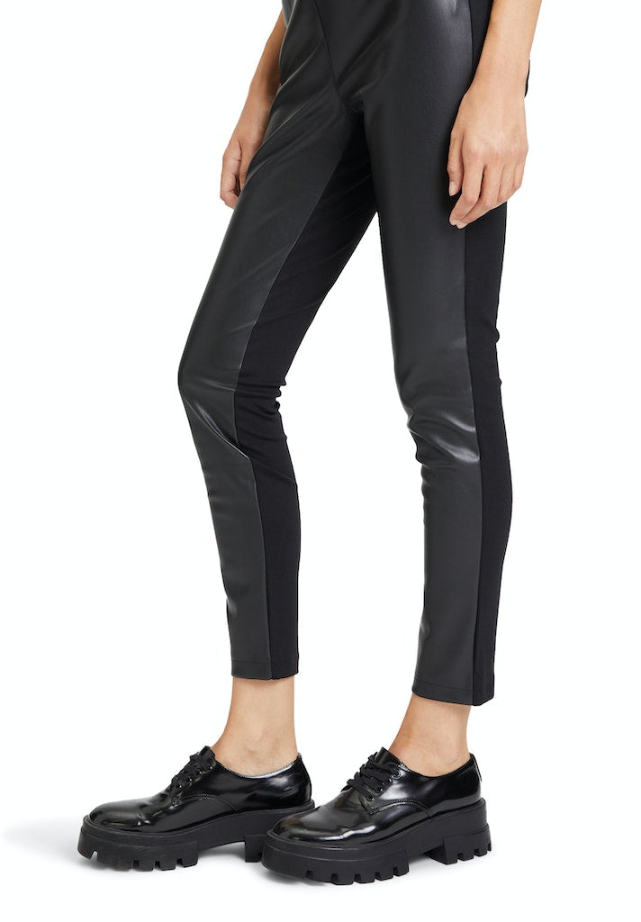 Cartoon Damen Leggings Black