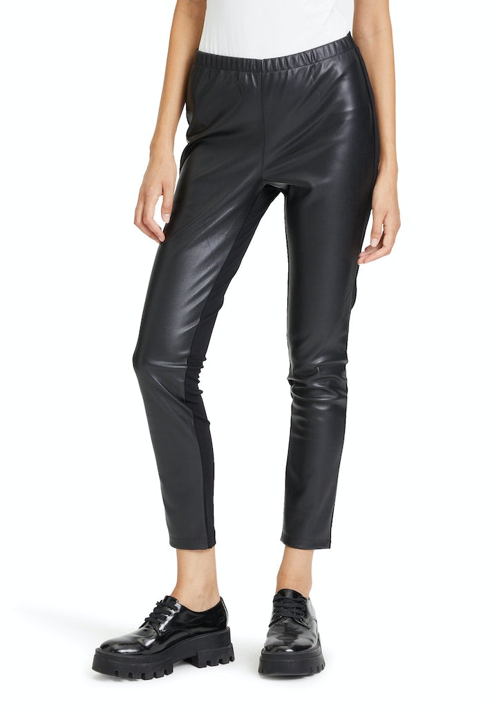 Cartoon Damen Leggings Black