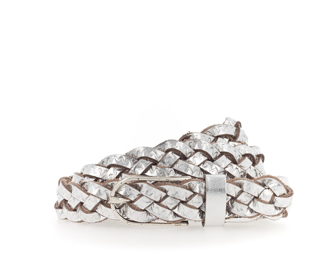 Vanzetti Gürtel Silber Metallic