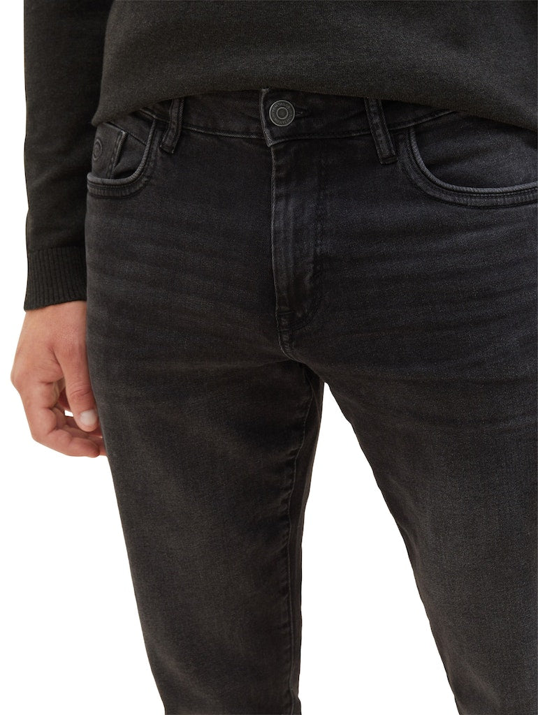 Tom Tailor Herren Jeans Used Dark Stone