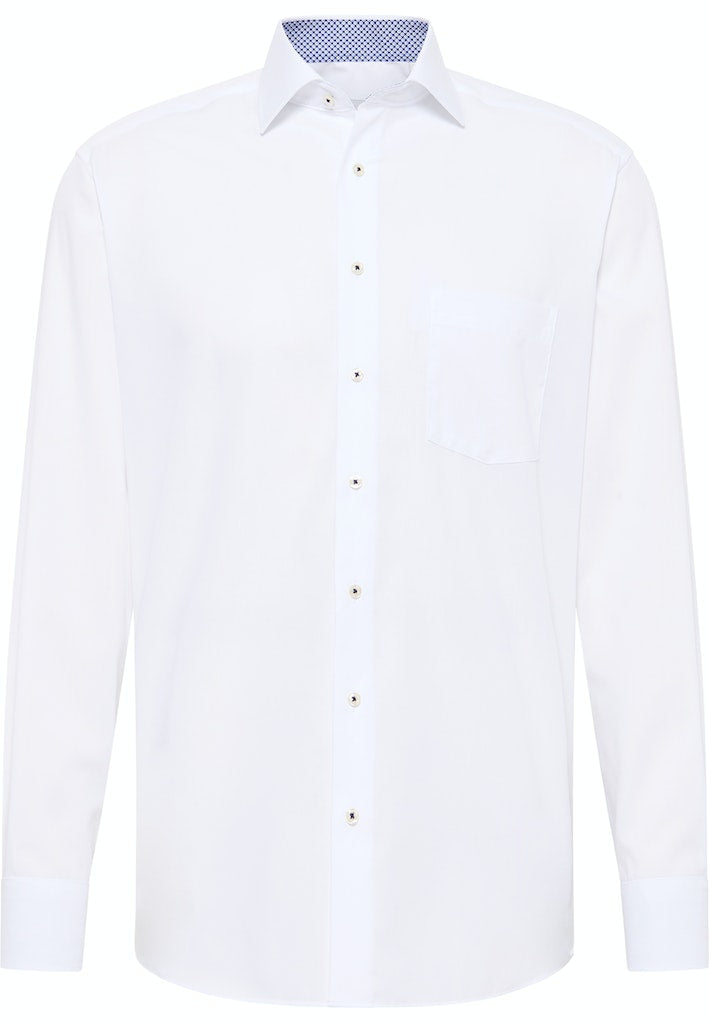 Eterna Herren Hemden lang  Weiss