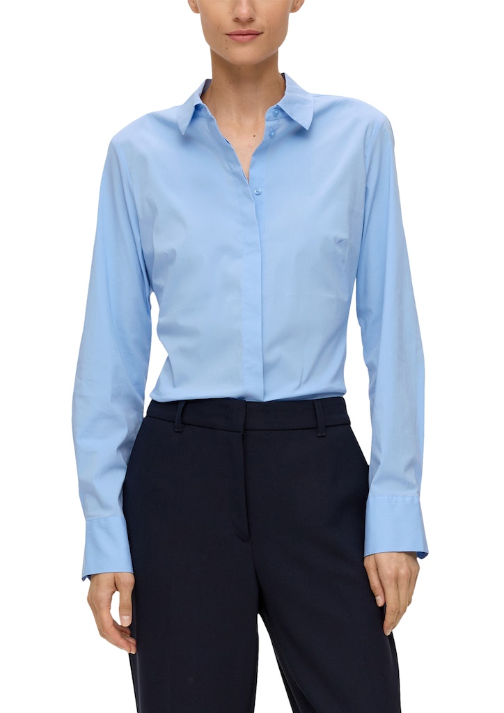 S. Oliver black Damen Blusen Blue