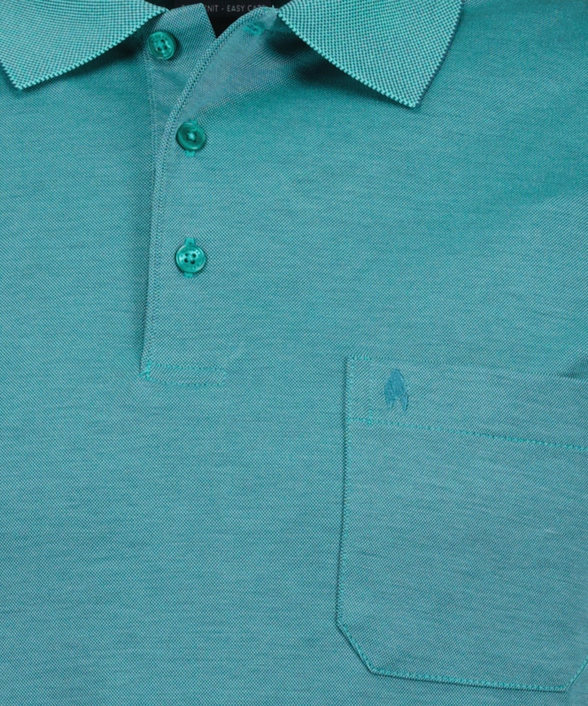 Ragman Herren Polo-Shirts Smaragd