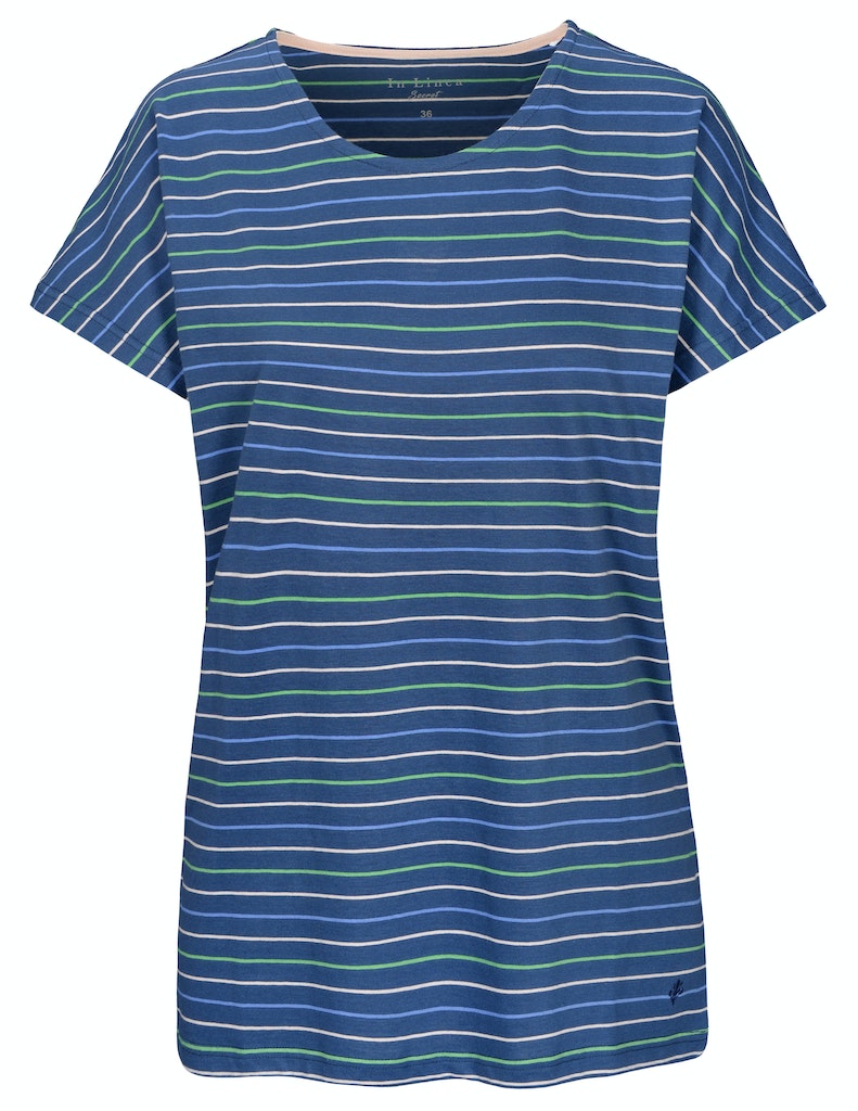 Katag Schlafanzug Indigo Stripe