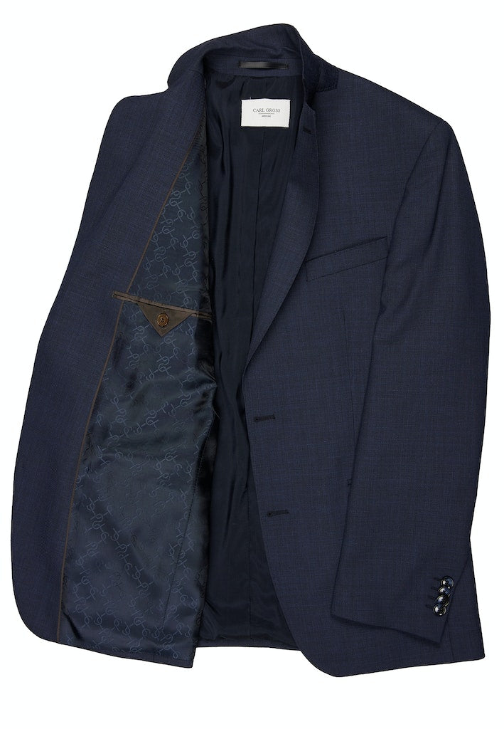 Carl Gross Herren Sakkos Blau Dunkel