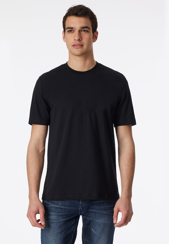 Schiesser Wäsche Schwarz