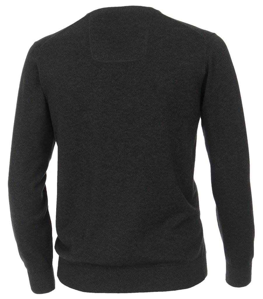 Casa Moda Herren Pullover  Anthrazit