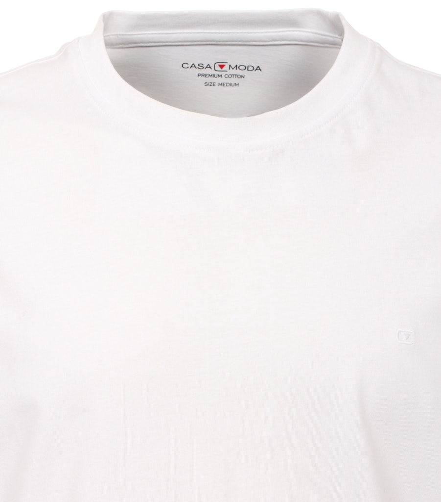 Casa Moda Herren T-Shirts kurz  Weiss