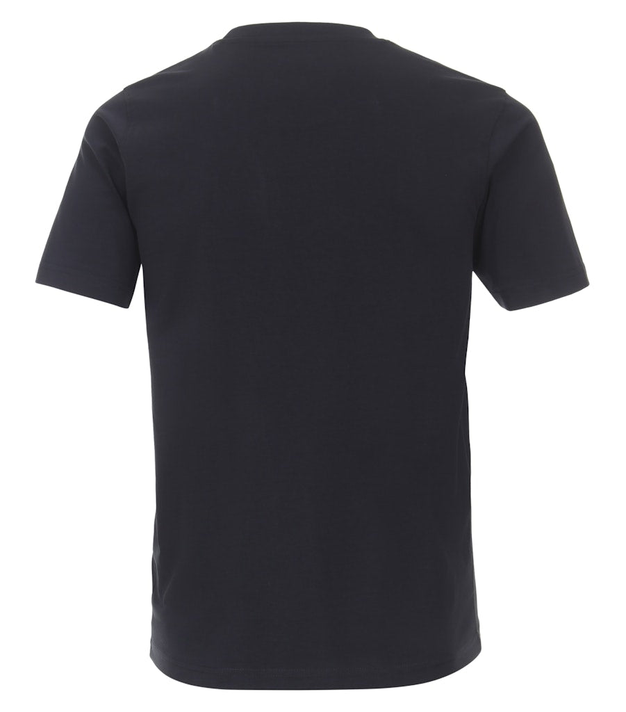Casa Moda Herren T-Shirts kurz Blau