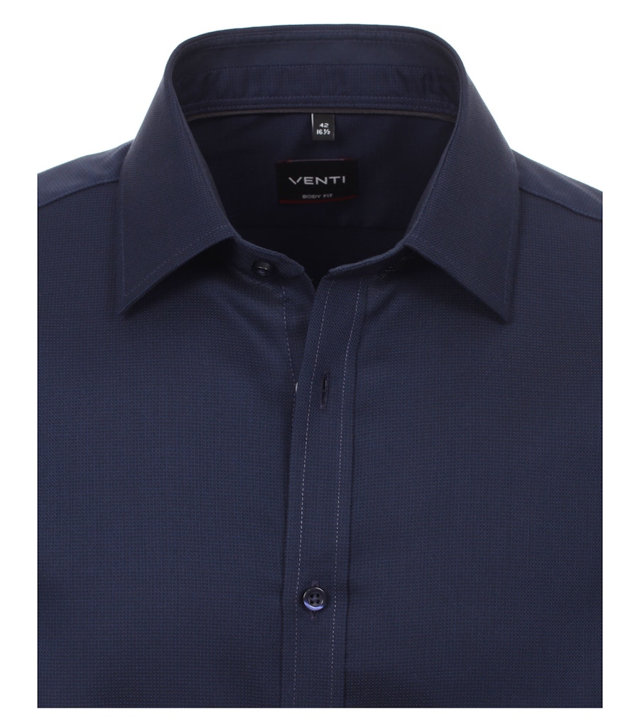 Casa Moda Herren Hemden lang  Blau