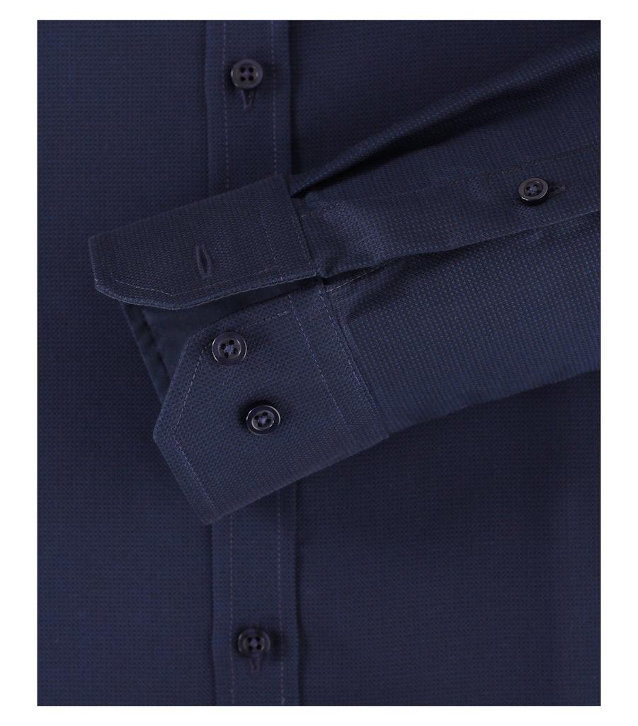 Casa Moda Herren Hemden lang  Blau