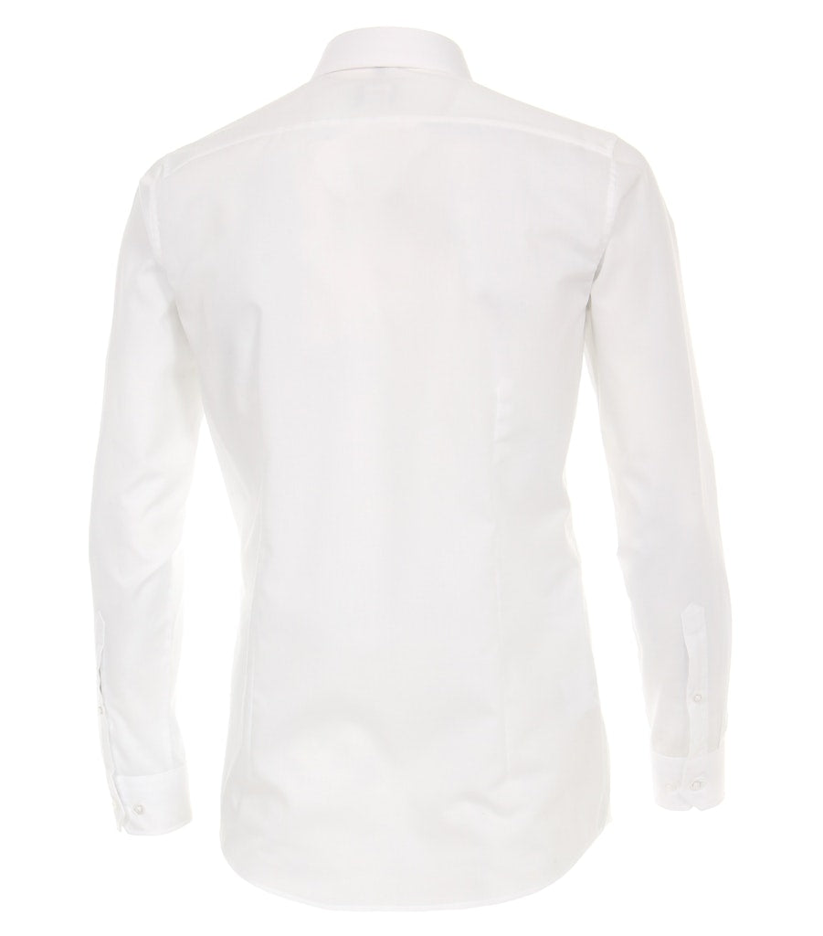 Casa Moda Herren Hemden lang  Weiss