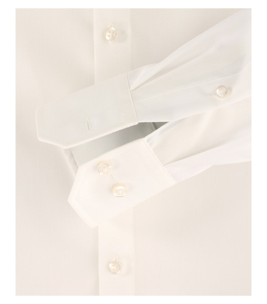 Casa Moda Herren Hemden lang  Weiss