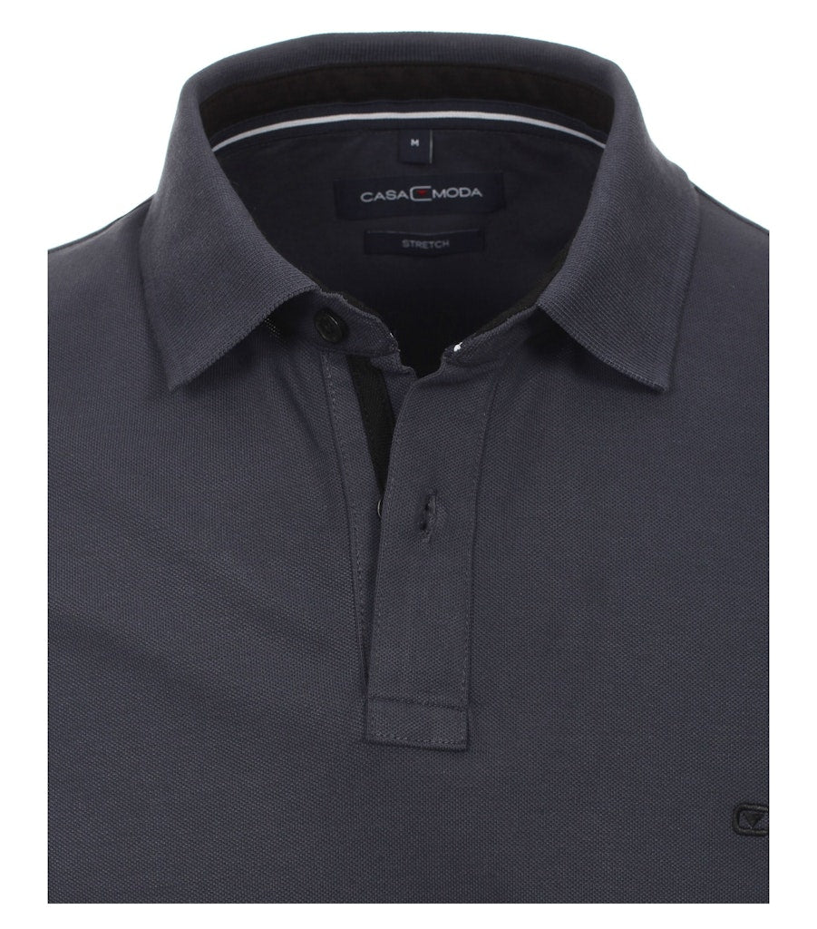 Casa Moda Herren Polo-Shirts Anthrazit