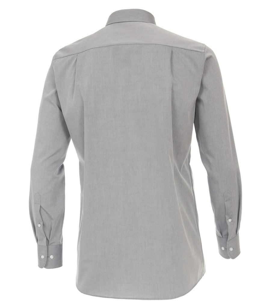 Casa Moda Herren Hemden lang Silber