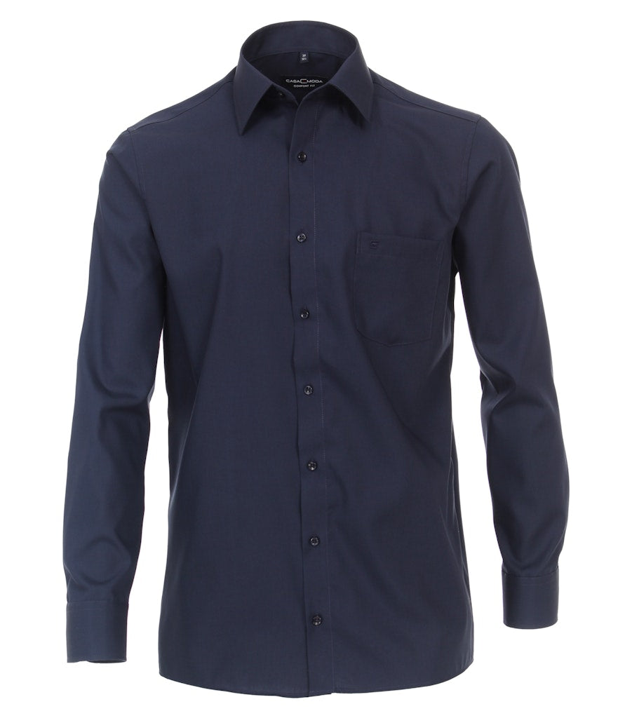 Casa Moda Herren Hemden lang  Blau