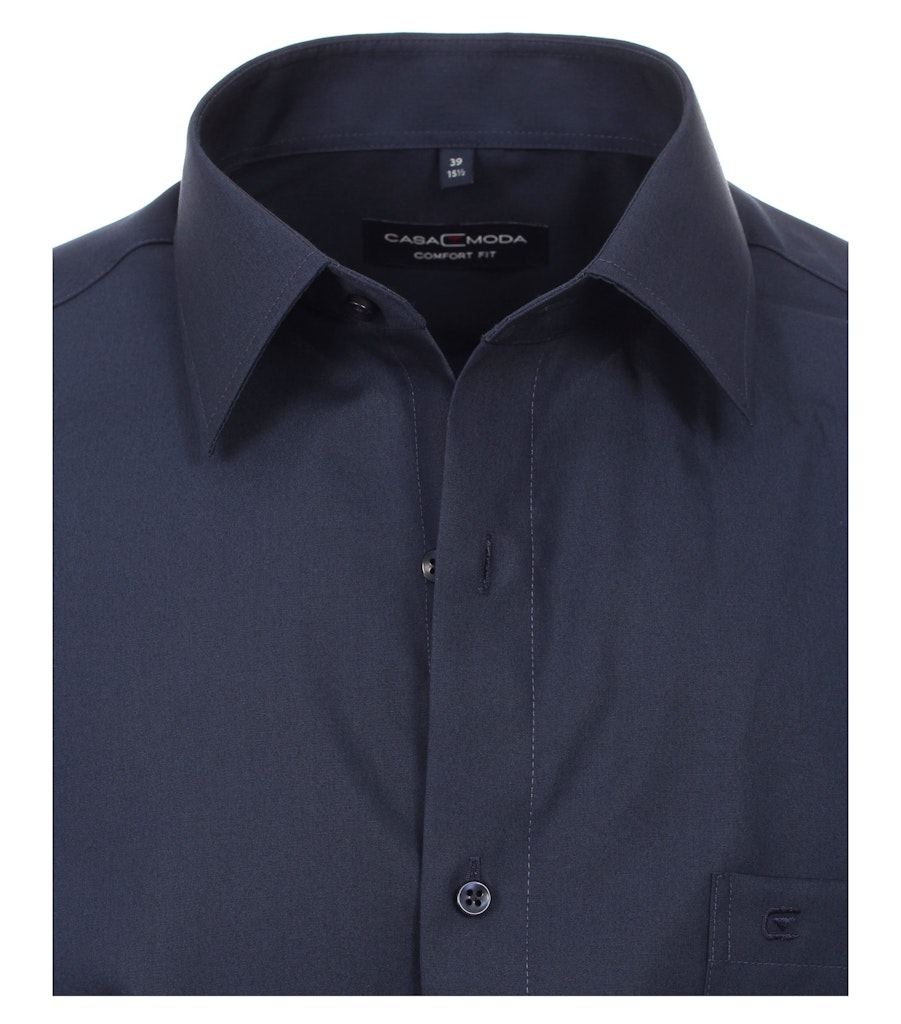 Casa Moda Herren Hemden lang  Blau