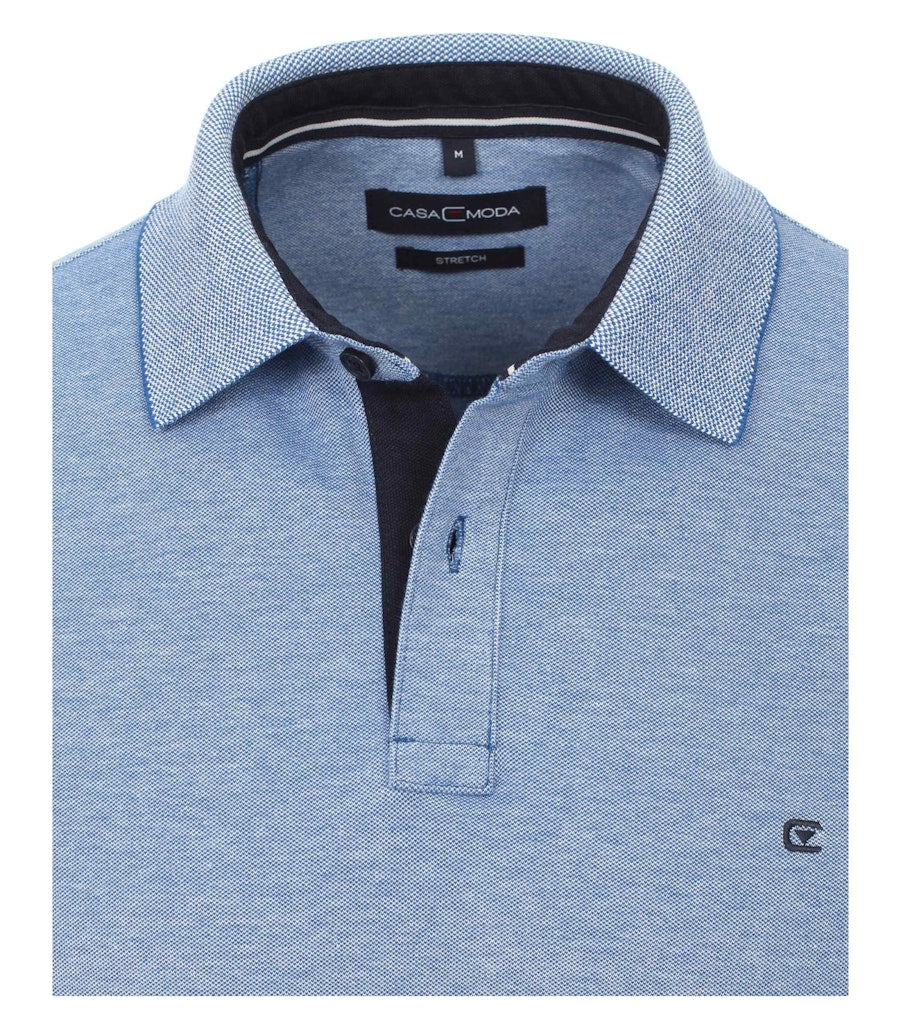 Casa Moda Herren Polo-Shirts  Blau