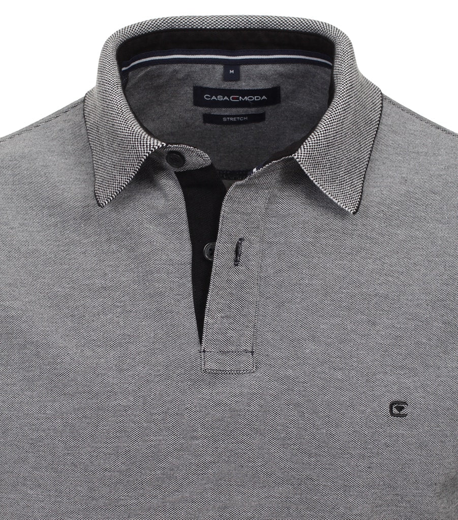 Casa Moda Herren Polo-Shirts  Anthrazit