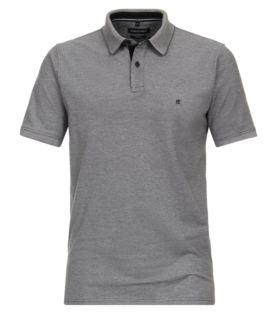 Casa Moda Herren Polo-Shirts  Anthrazit