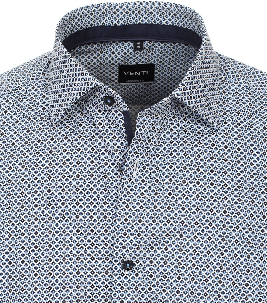 Venti Herren Hemden lang Blau
