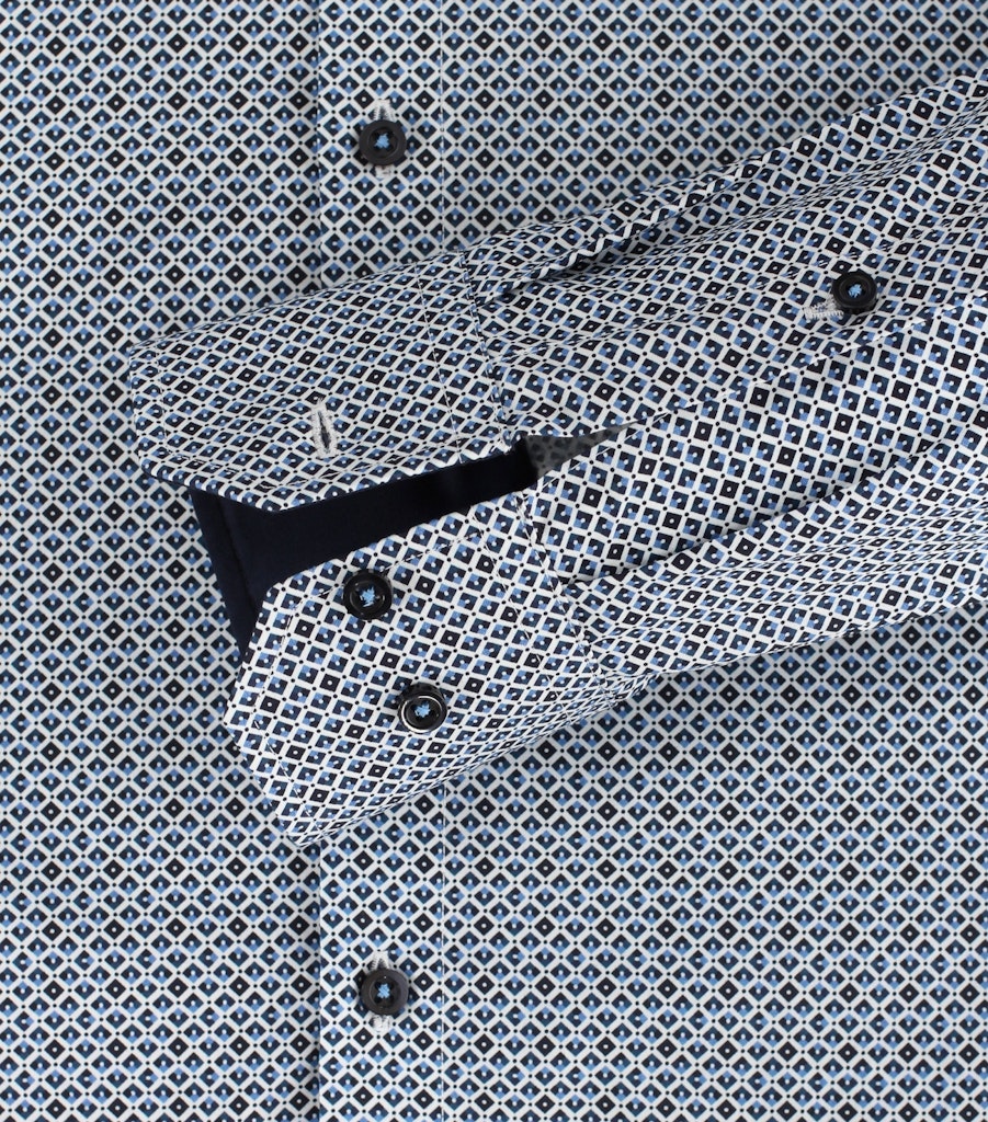 Venti Herren Hemden lang   Blau