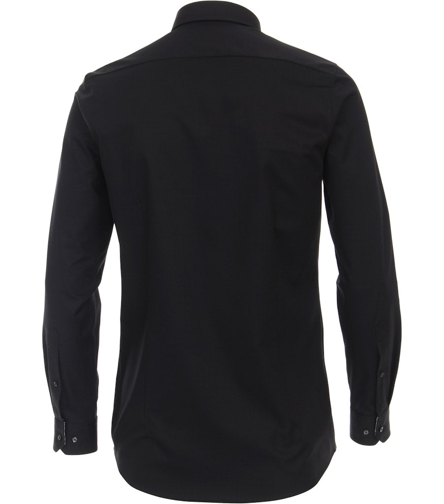 Casa Moda Herren Hemden lang Schwarz