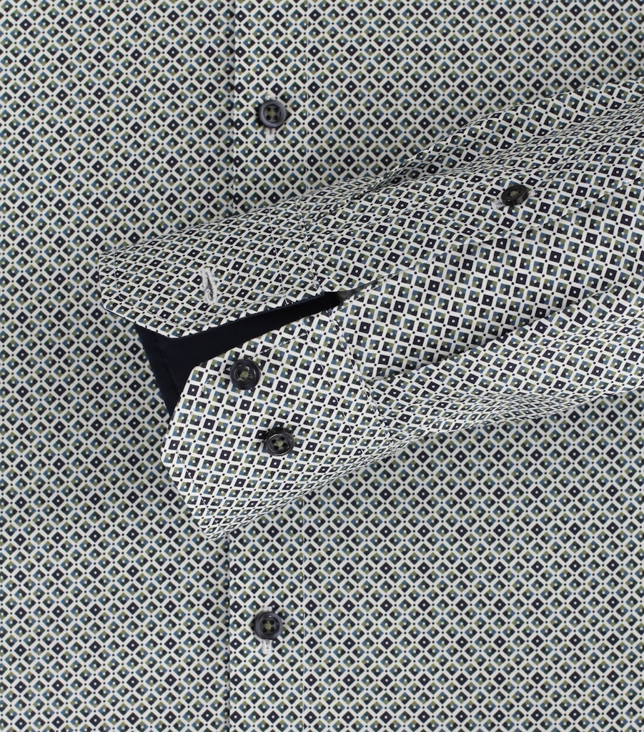 Casa Moda Herren Hemden lang Gruen