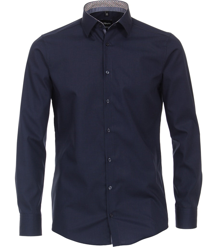 Casa Moda Herren Hemden lang  Blau